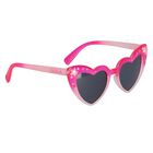 Girls Pink Star Logo Sunglasses, 1, hi-res