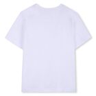 Boys White Logo T-Shirt, 1, hi-res