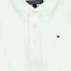 Boys White Logo Polo Shirt, 3, hi-res