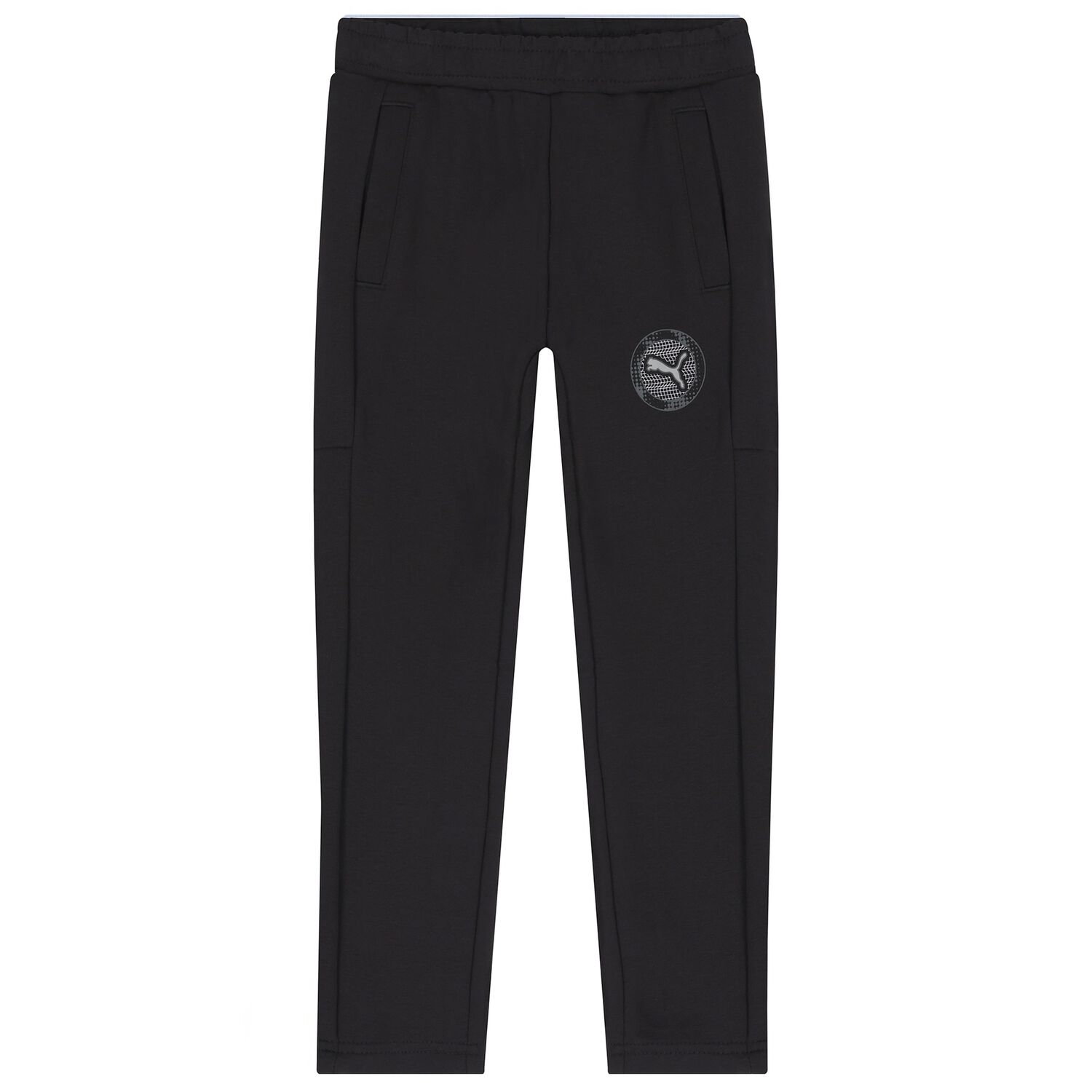 Boys Black Logo Joggers, 1, hi-res