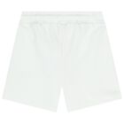 Boys White Logo Shorts, 1, hi-res