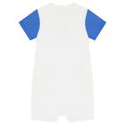 Baby Boys White & Green Rompers ( 3-Pack ), 1, hi-res