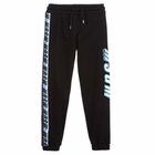 Boys Black Logo Joggers, 1, hi-res