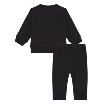 Black Logo Younger Tracksuit