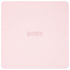 Baby Girls Pink Logo Blanket, 1, hi-res