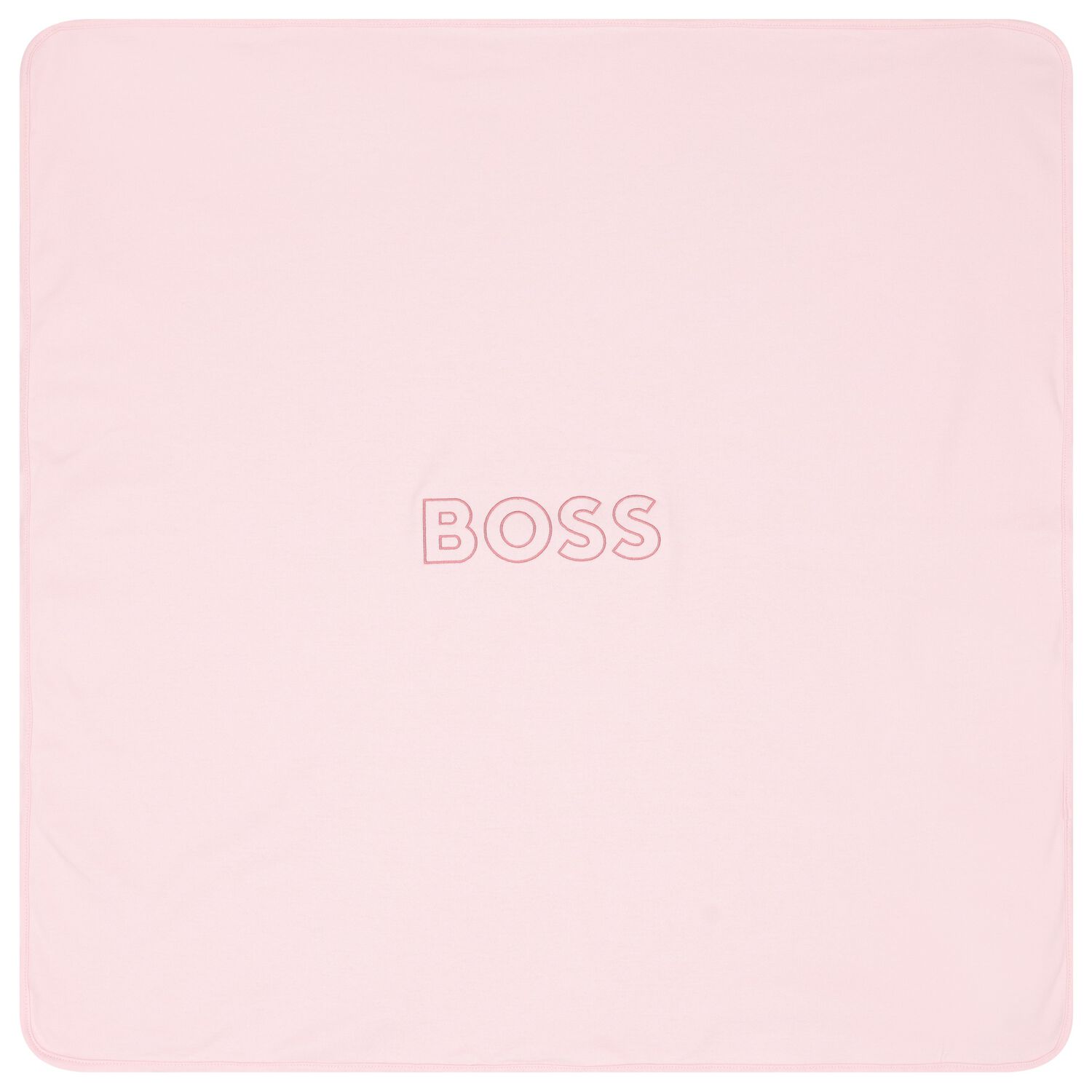 Baby Girls Pink Logo Blanket, 1, hi-res