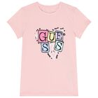 Girls Pink Logo T-Shirt, 2, hi-res