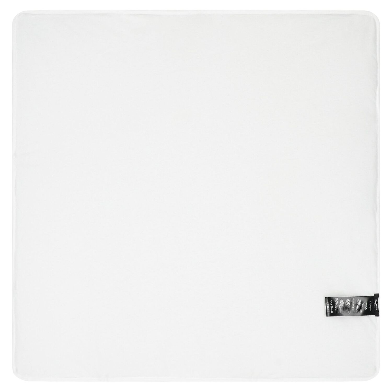 White & Silver Logo Blanket, 1, hi-res