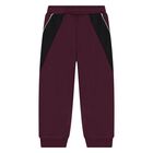 Younger Boys Black & Burgandy Spider-Man Marvel Tracksuit, 1, hi-res