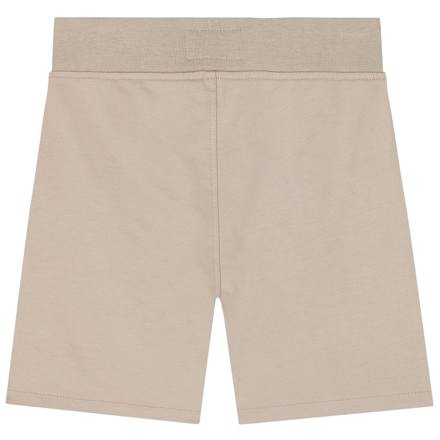 Boys Beige Logo Shorts, 3, hi-res image number null