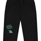 Boys Green & Black Dinosaur Logo Tracksuit, 3, hi-res