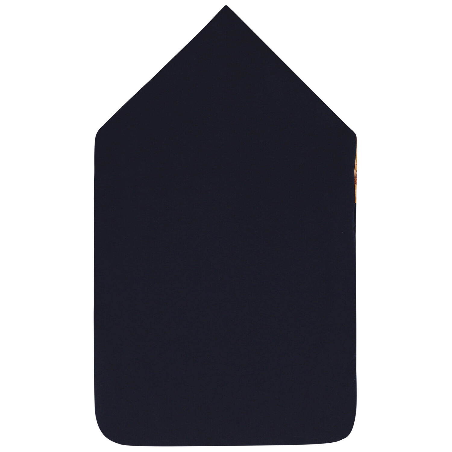 Navy Blue & Beige Geo Map Baby Nest, 1, hi-res