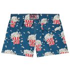 Boys Blue Pop corn Swim Shorts, 1, hi-res