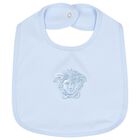 Baby Boys Blue Medusa Logo Babygrow Gift Set, 2, hi-res