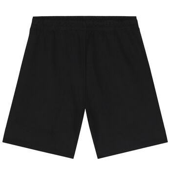 Boys Black Logo Shorts