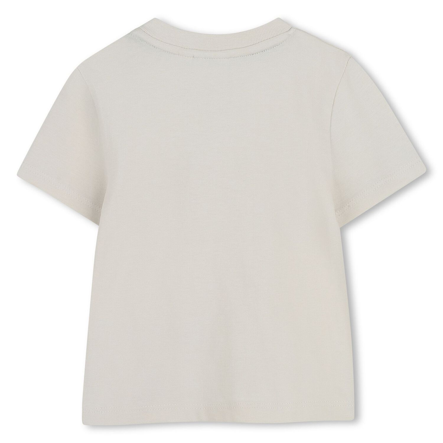 Younger Boys Ivory Logo T-Shirt, 1, hi-res