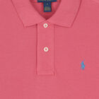 Boys Red Logo Polo Shirt, 3, hi-res