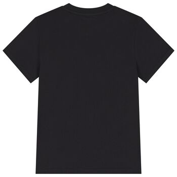Boys Black Logo T-Shirt