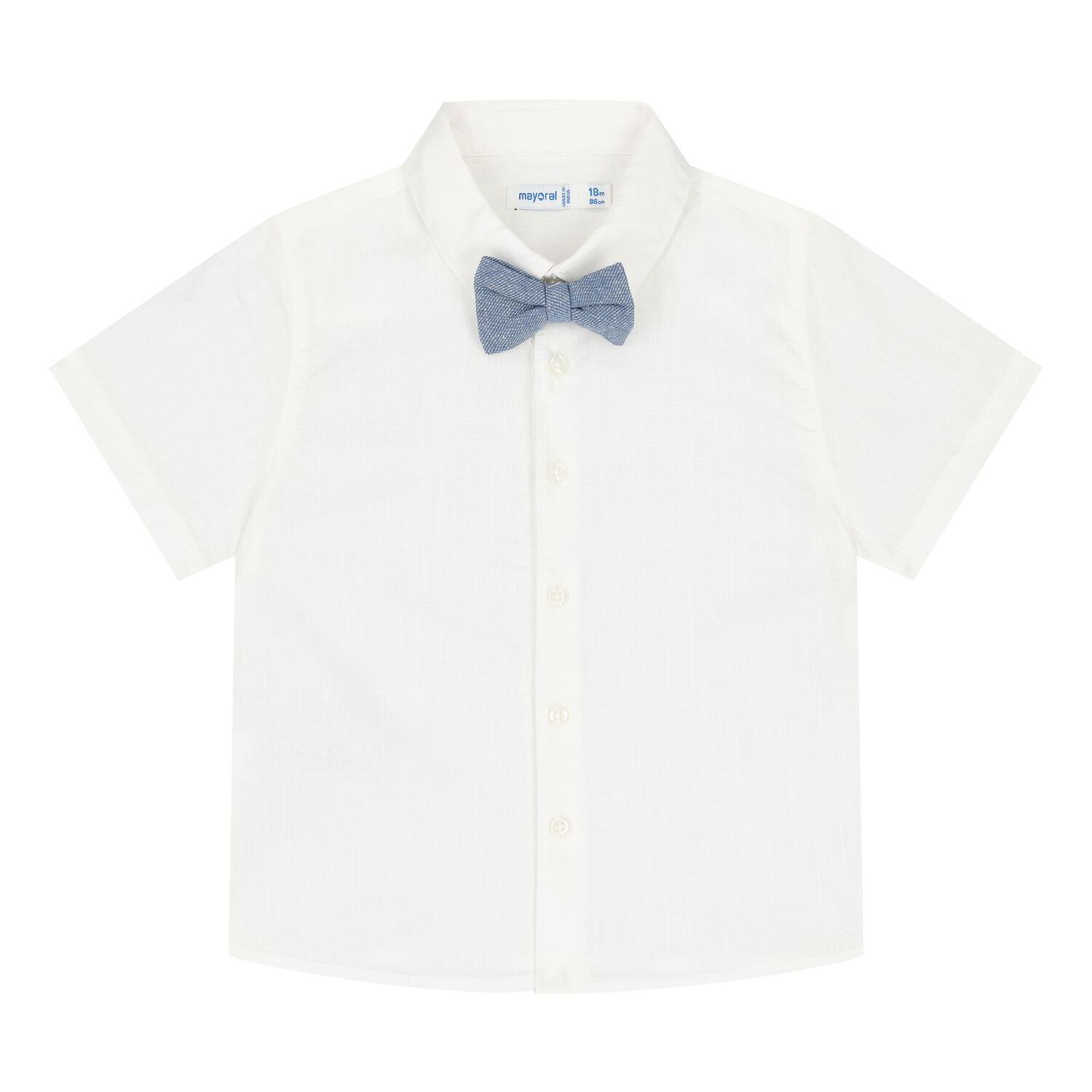 Younger Boys White & Blue Shorts Set, 2, hi-res image number null