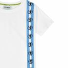 Boys White Logo T-Shirt, 1, hi-res