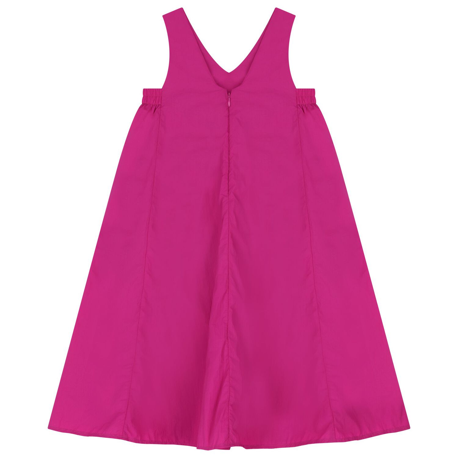 Girls Pink Sleeveless Dress, 2, hi-res