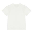 White Web Striped Baby T-Shirt, 1, hi-res
