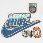 Boys White Logo Long Sleeve Top, 1, hi-res