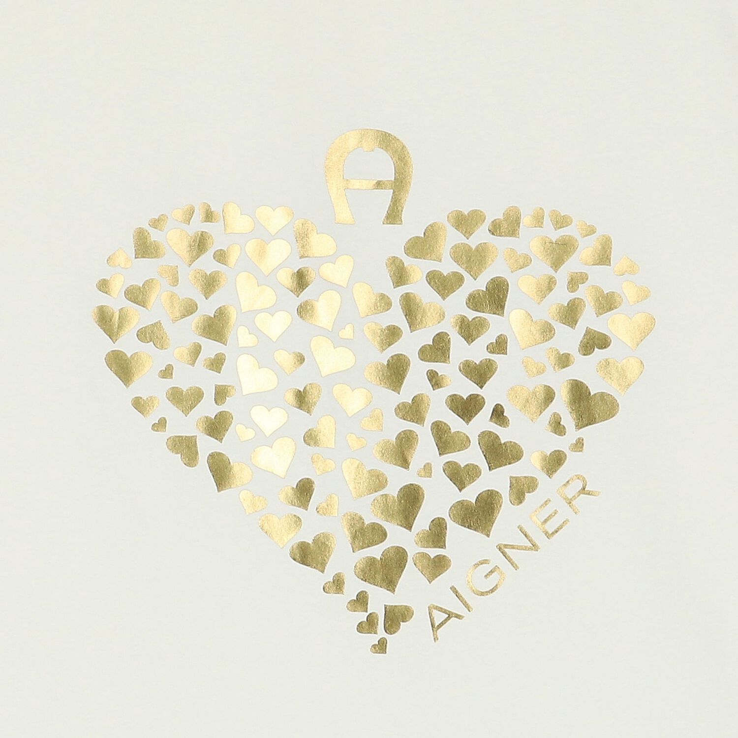 Baby Girls Ivory Heart Logo Blanket, 1, hi-res image number null