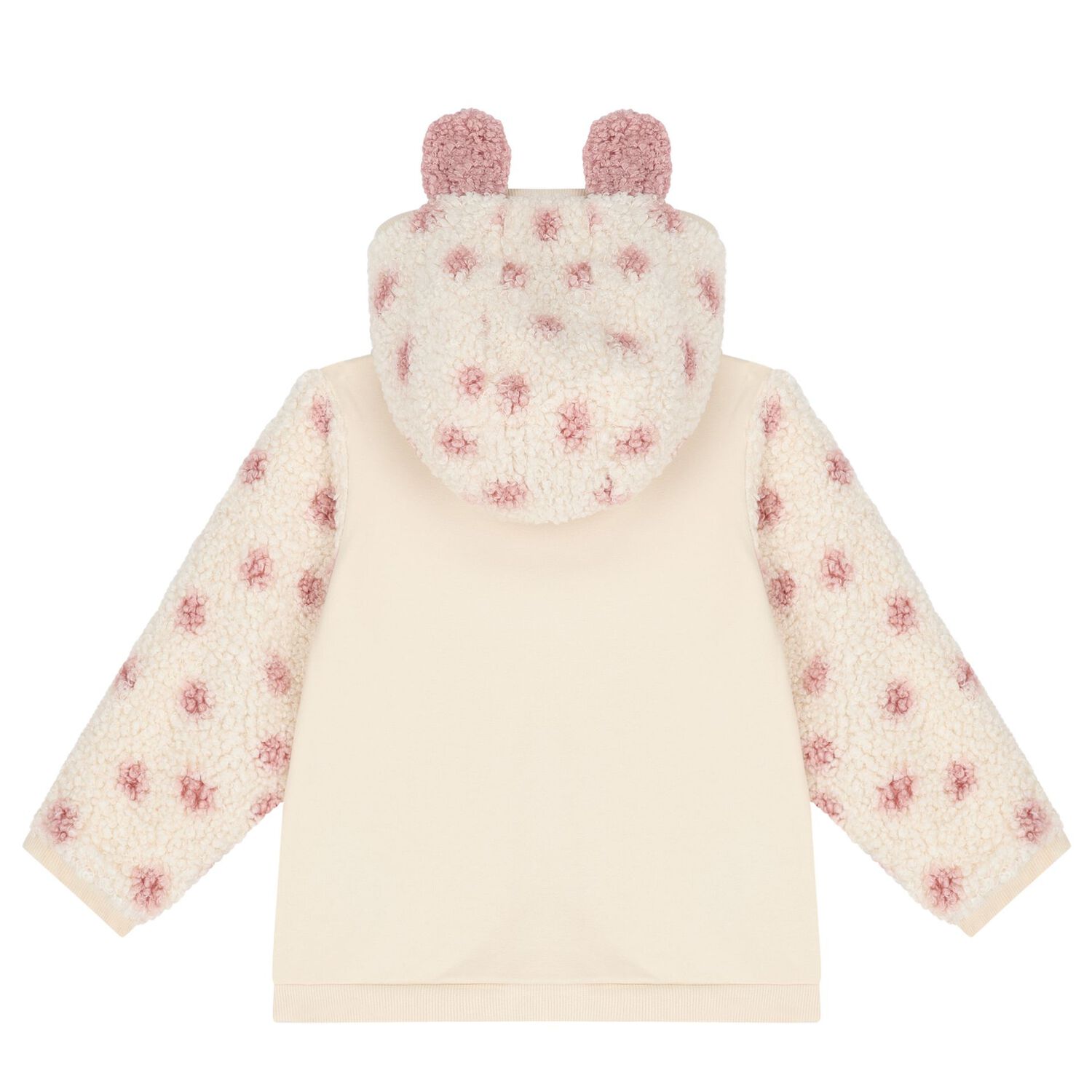 Baby Girls Pink & White Tracksuit (3 Piece), 1, hi-res image number null