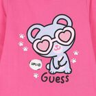 Younger Girls Pink & Blue Logo Trousers Set, 1, hi-res