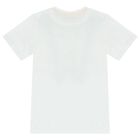 Boys White Logo T-Shirt, 1, hi-res