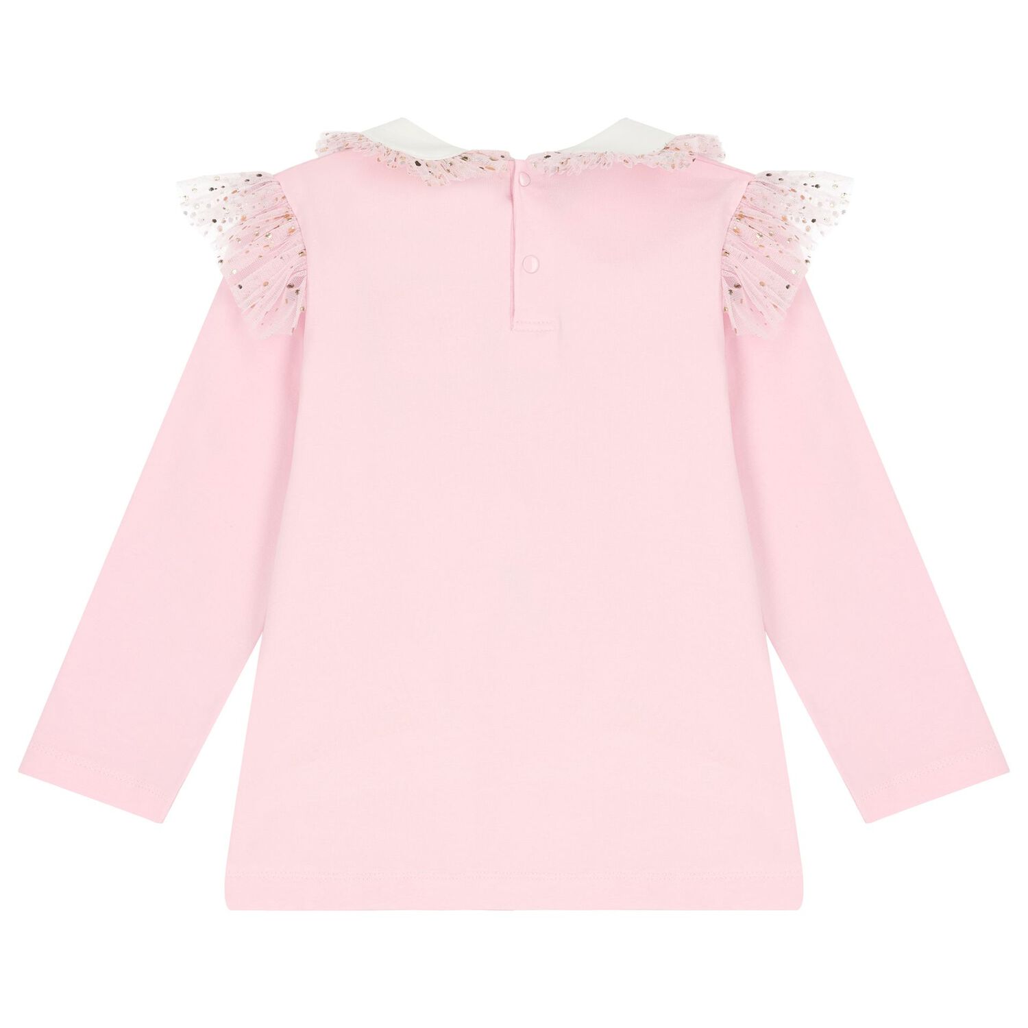 Girls Pink Tulle Skirt Set, 2, hi-res image number null