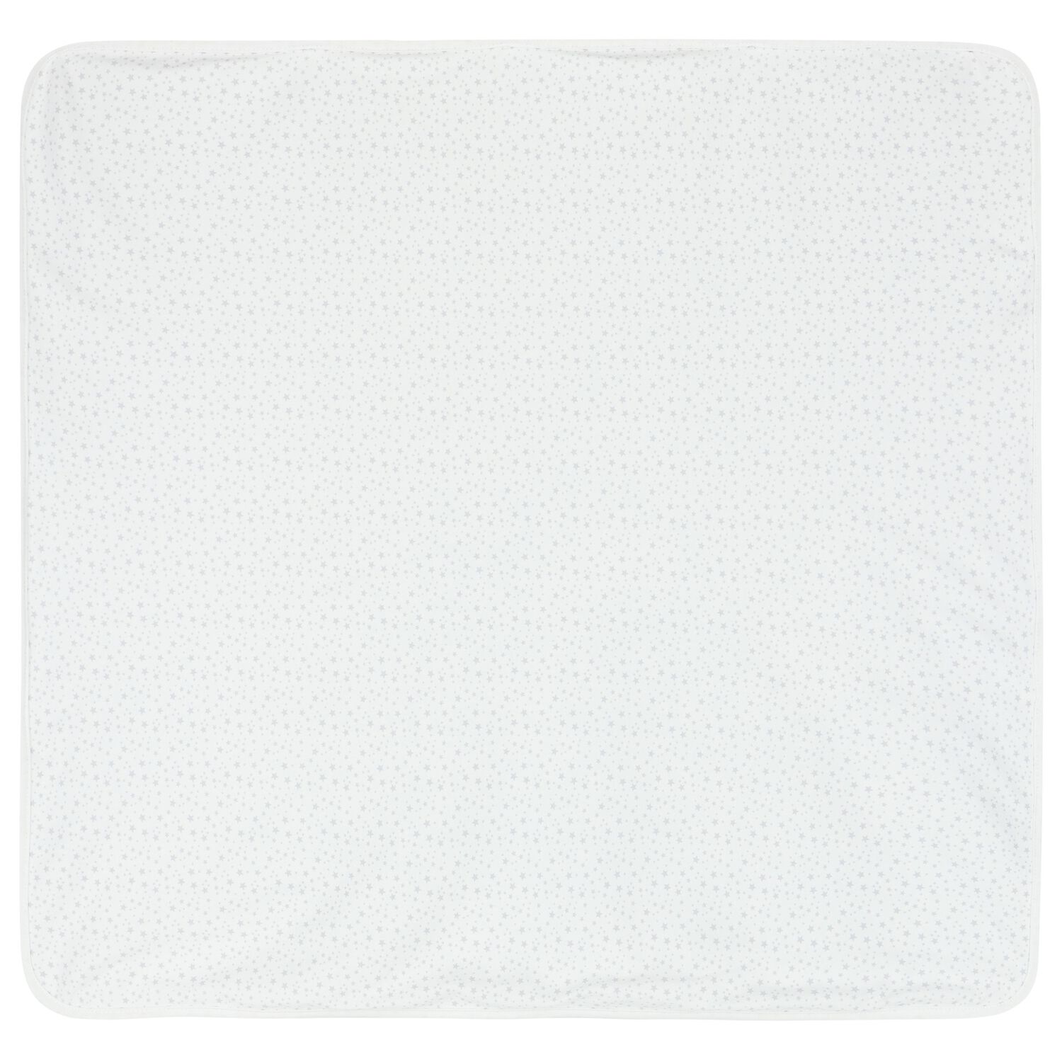 White & Grey Stars Baby Blanket, 1, hi-res image number null