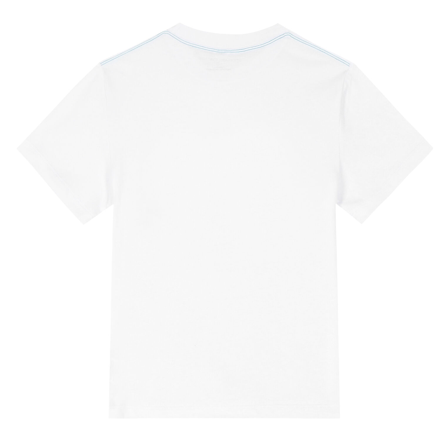 Boys White Logo T-Shirt, 1, hi-res