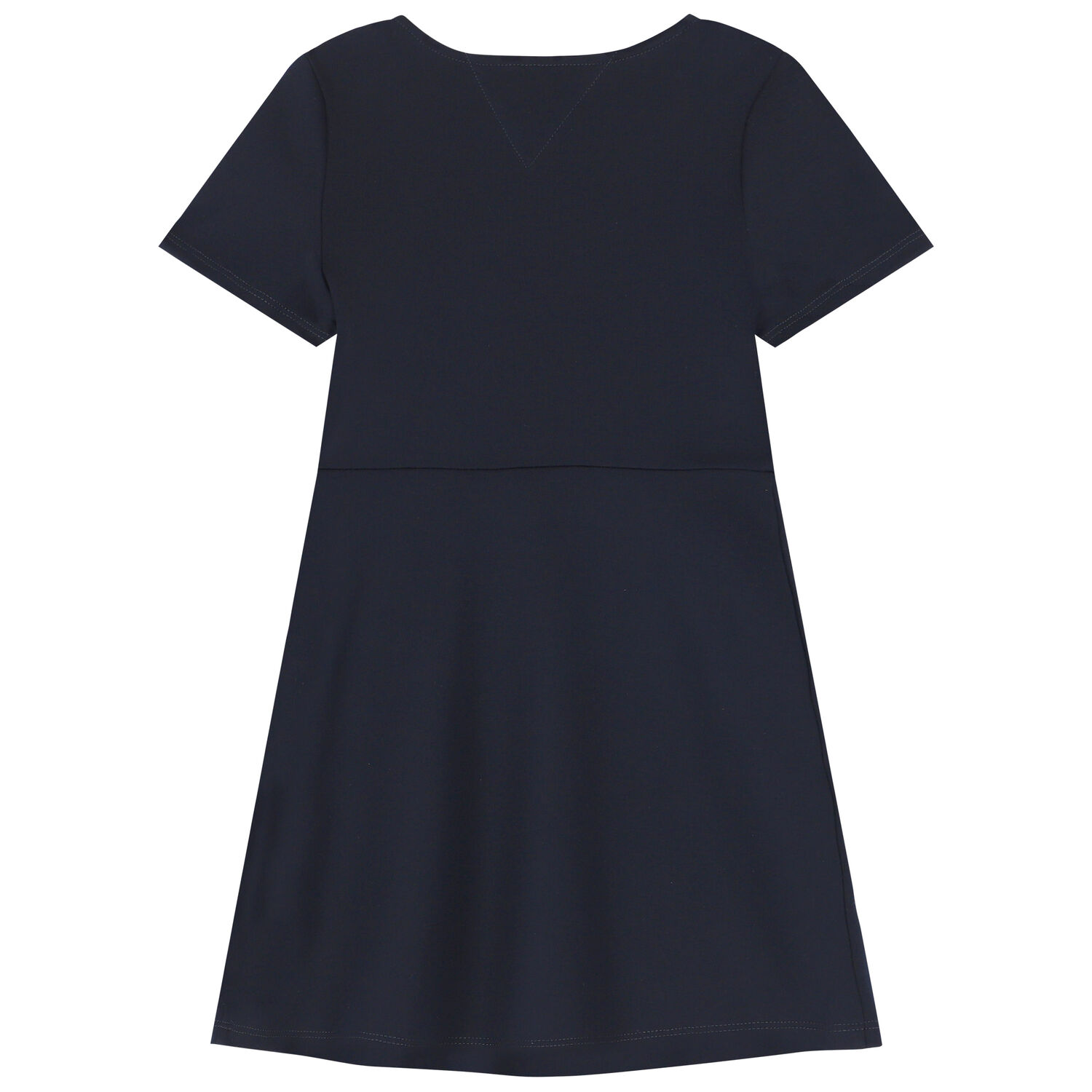 Girls Navy Blue Logo Dress, 1, hi-res