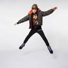 Boys Black Logo T-Shirt, 1, hi-res