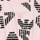 Girls Pink Logo Dress, 1, hi-res
