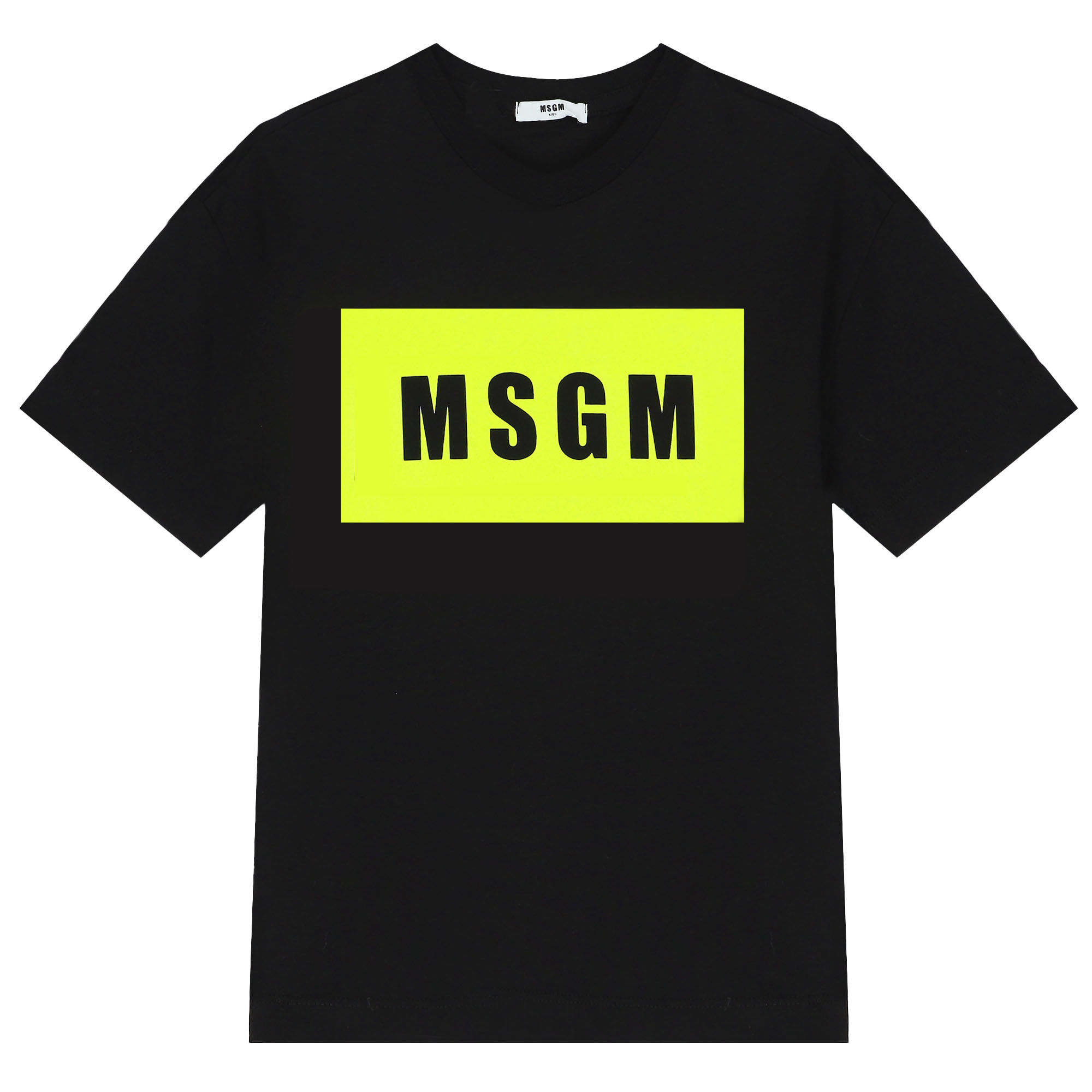 Black and neon yellow shirt shop