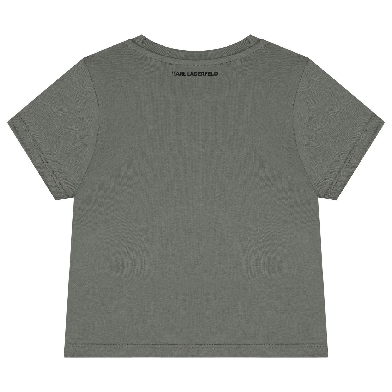 Girls Green Logo T-Shirt, 1, hi-res