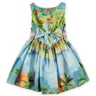 Girls Blue Island Dress, 1, hi-res