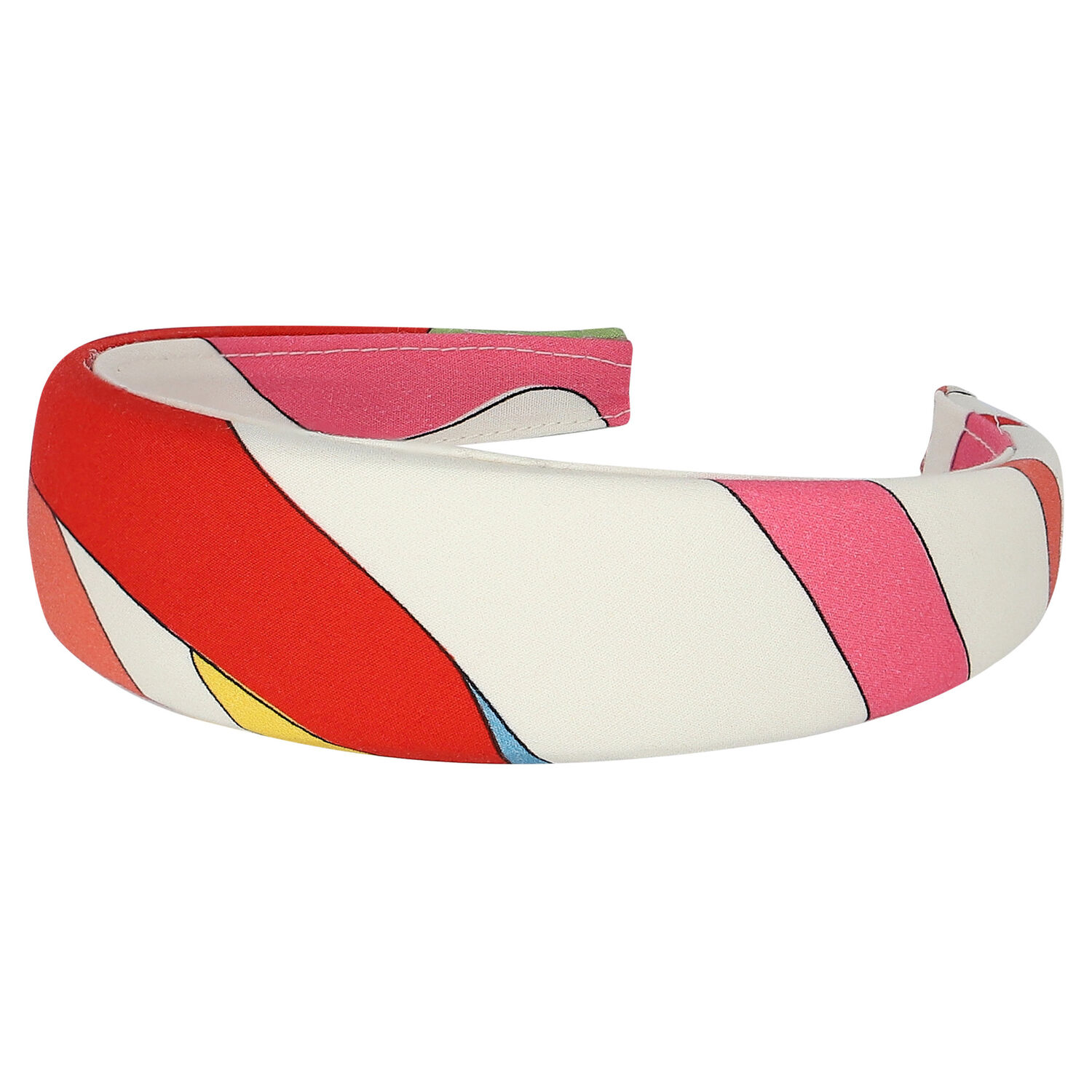 Girls Ivory Marmo Headband, 1, hi-res