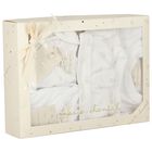 White Angel Wings Baby Romper Gift Set, 1, hi-res