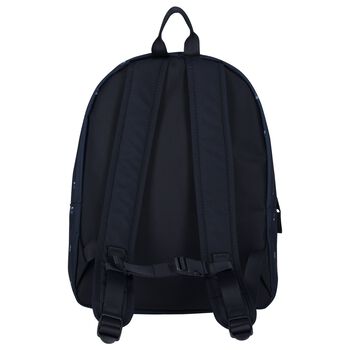 Boys Blue Logo Flag Backpack