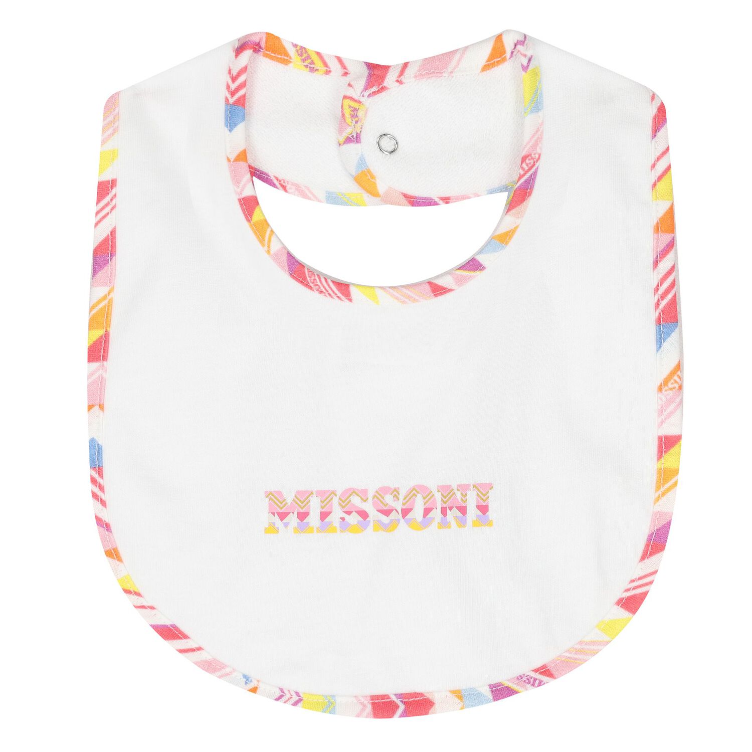 Baby Girls White Zigzag Babygrow Gift Set, 1, hi-res