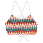 Girls Multi-Coloured Zig-Zag Bikini, 1, hi-res