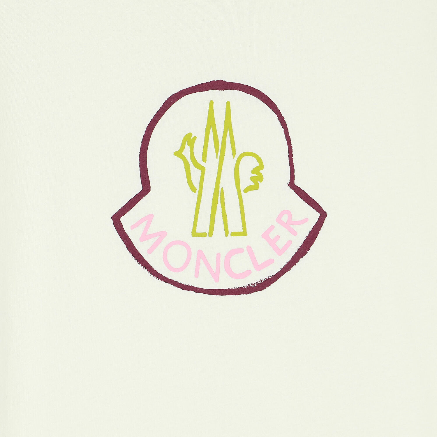 Girls Ivory Logo T-Shirt, 1, hi-res