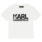 Boys White Logo T-Shirt, 2, hi-res