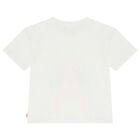 Girls White Pink Unicorn Flamingo T-Shirt, 1, hi-res