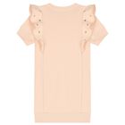 Girls Pink Logo Dress, 1, hi-res