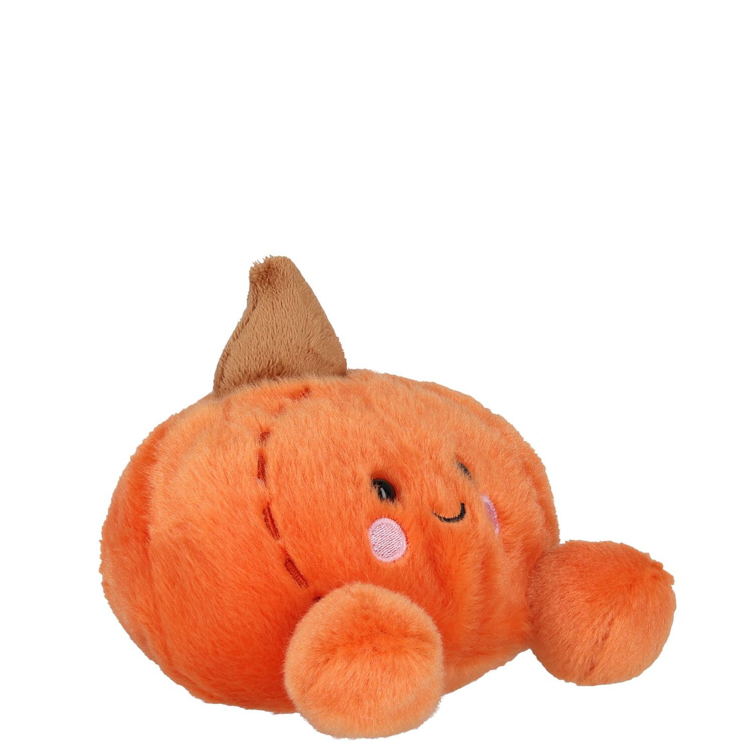 Palm Pals Orange Paisley Pumpkin Soft Toy ( 13CM ), 1, hi-res